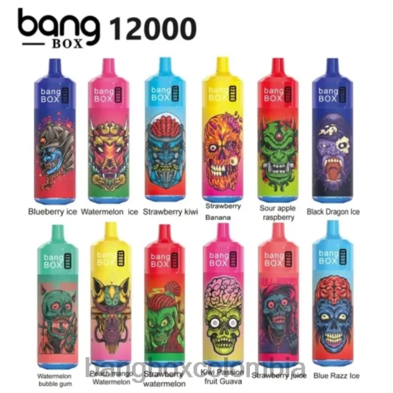Bang Box Colombia - Bang Box Luz rgb de 12000 bocanadas desechable HZXPN37