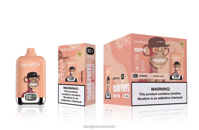 Bang Beach Vape - Bang Box 15000 bocanadas cola de cereza HZXPN40