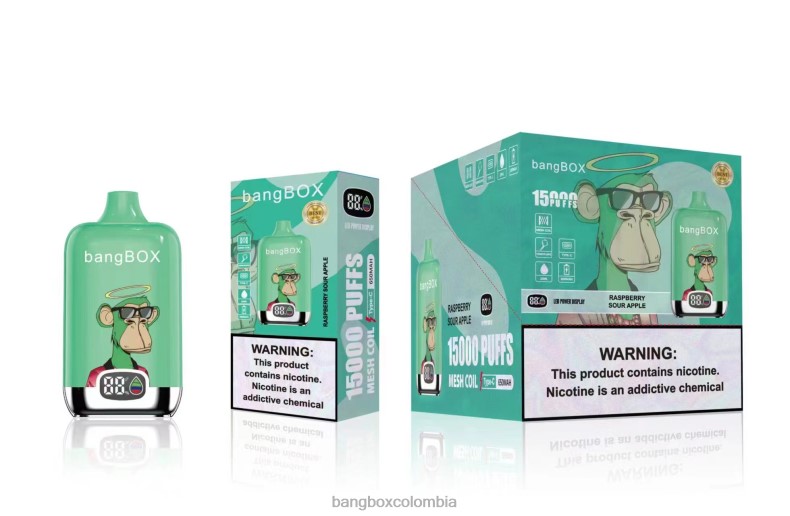Bang Box Bogotá - Bang Box 15000 bocanadas manzana agria de frambuesa HZXPN42