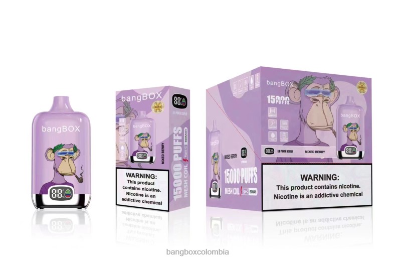 Bang Box Colombia - Bang Box 15000 bocanadas bayas mixtas HZXPN41