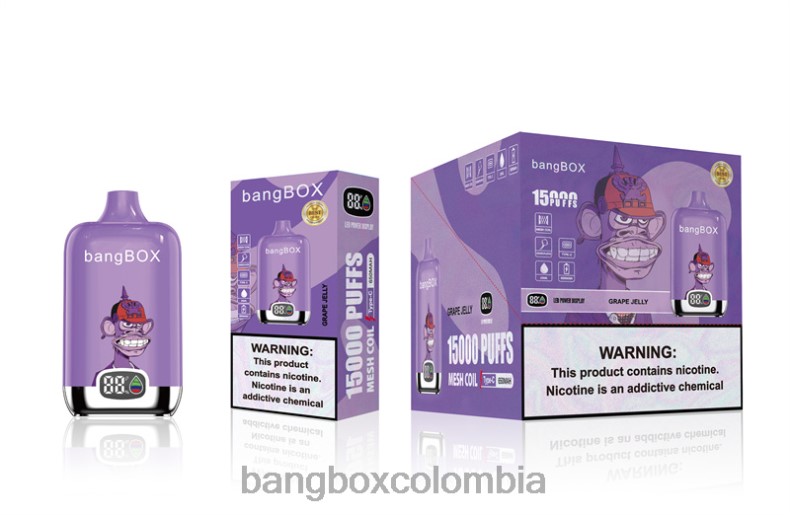 Bang Box Colombia - Bang Box 15000 bocanadas gelatina de uva HZXPN49