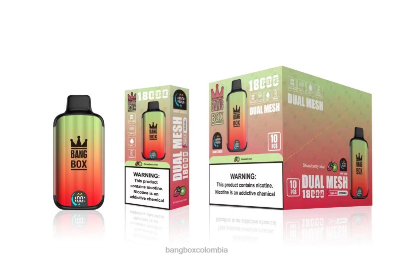 Bang Beach Vape - Bang Box 18000 bocanadas kiwi fresa HZXPN92