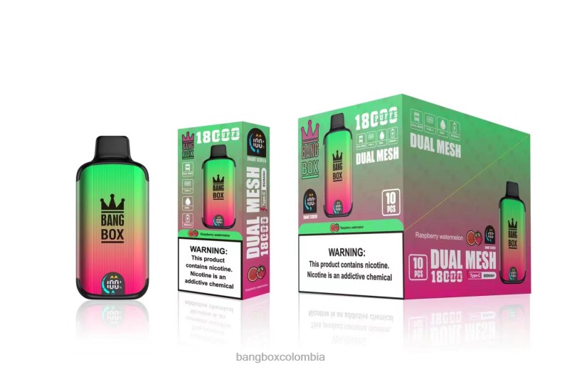 Bang Box Colombia - Bang Box 18000 bocanadas sandia frambuesa HZXPN97
