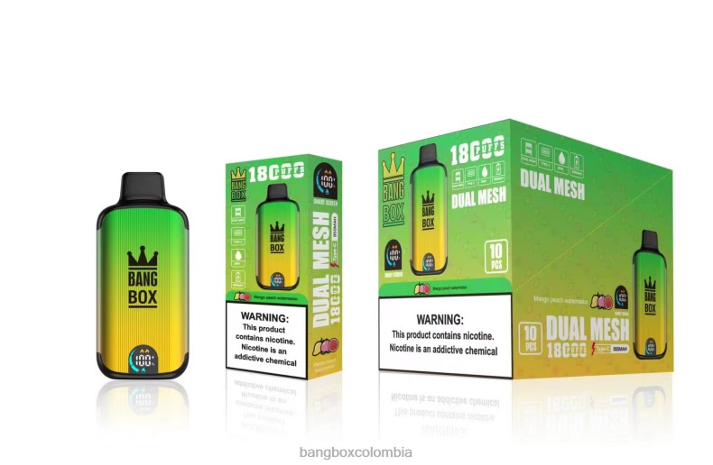 Bang Box Colombia - Bang Box 18000 bocanadas sandia mango durazno HZXPN89