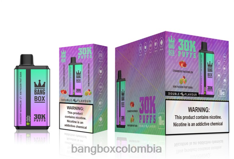 Bang Box Bogotá - Bang Box 30000 inhalaciones de dos sabores. fresa sandía y kiwi maracuyá guayaba HZXPN70