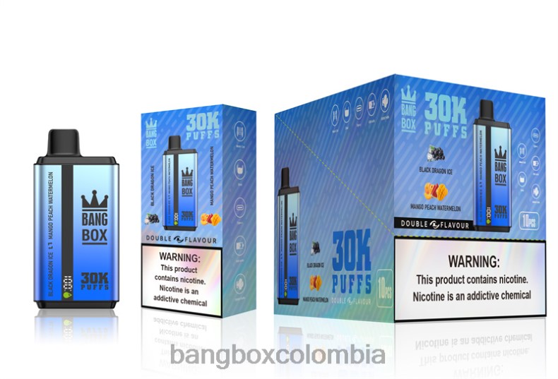 Bang Box Precio - Bang Box 30000 inhalaciones de dos sabores. sandía black dragon ice & mango melocotón HZXPN71