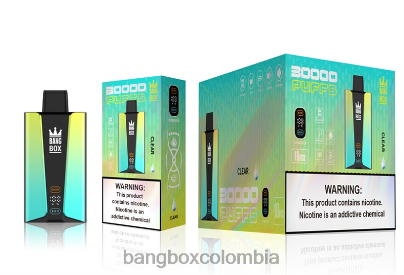 Bang Beach Vape - Bang Box Pantalla inteligente de 30000 inhalaciones claro HZXPN76