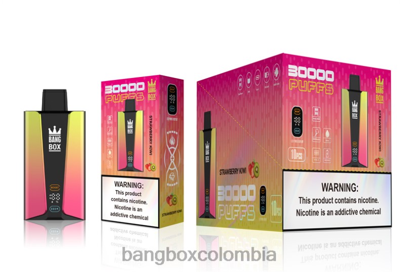 Bang Box Bogotá - Bang Box Pantalla inteligente de 30000 inhalaciones kiwi fresa HZXPN74