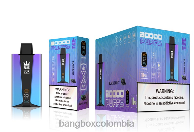 Bang Box Colombia - Bang Box Pantalla inteligente de 30000 inhalaciones estallido negro HZXPN77