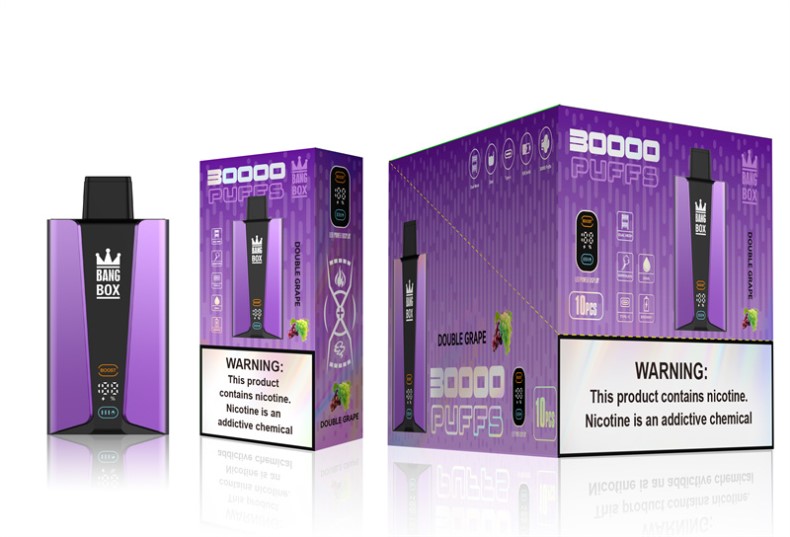 Bang Box Colombia - Bang Box Pantalla inteligente de 30000 inhalaciones uva doble HZXPN85