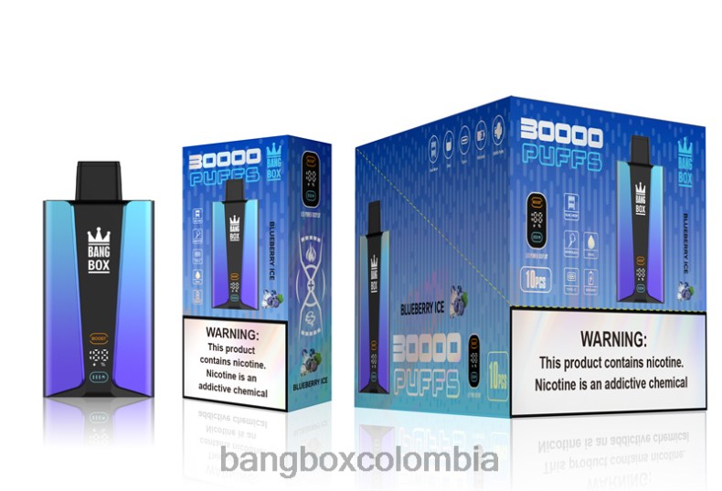 Bang Box Precio - Bang Box Pantalla inteligente de 30000 inhalaciones hielo de arándanos HZXPN79
