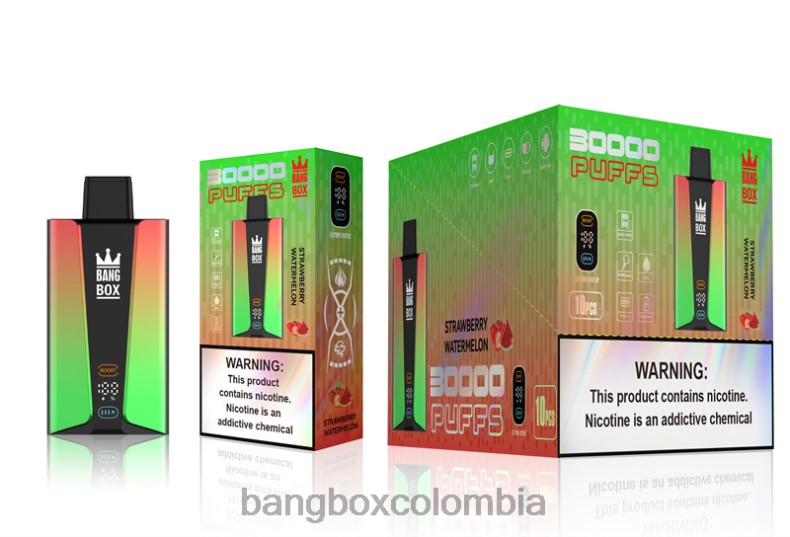 Bang Box Precio - Bang Box Pantalla inteligente de 30000 inhalaciones sandia fresa HZXPN75