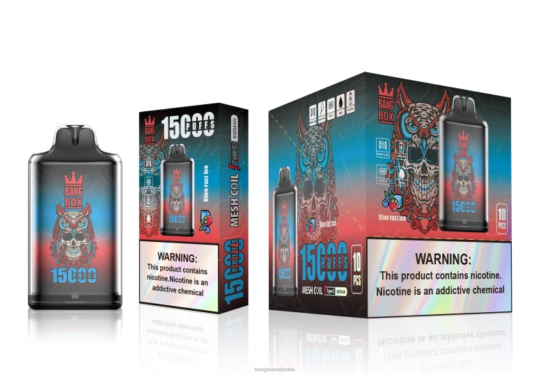 Bang Beach Vape - Bang Box s1-15000 bocanadas hielo azul HZXPN108