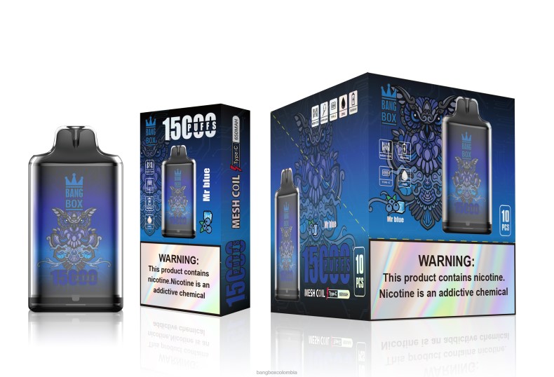 Bang Box Colombia - Bang Box s1-15000 bocanadas señor azul HZXPN109
