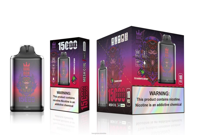 Bang Box Precio - Bang Box s1-15000 bocanadas uva fresa HZXPN111